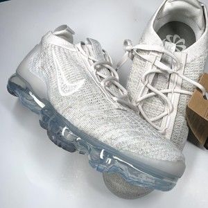 Nike Air VaporMax Flyknit 2021 Phantom White DJ9975-001 Women’s Shoe Size 10.5